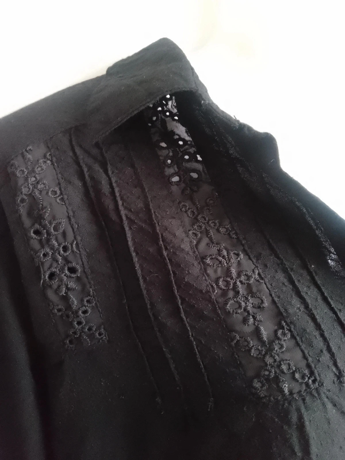 Blusa negra boho talla 42 – photo 2